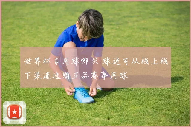 世界杯专用球哪买 球迷可从线上线下渠道选购正品赛事用球